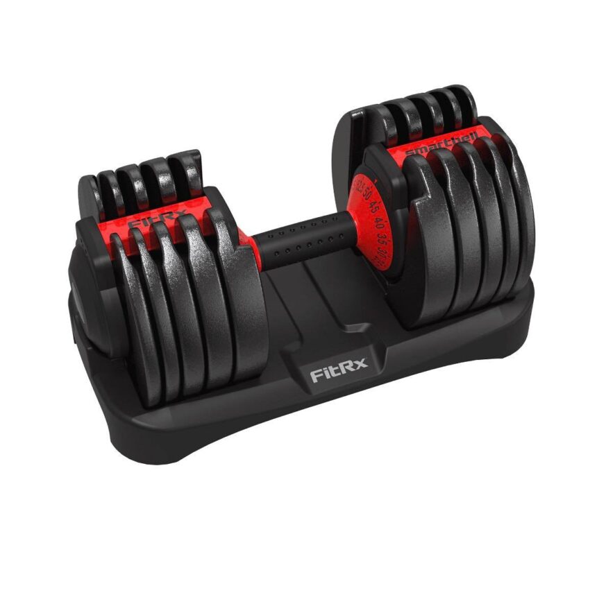 Adjustable Dumbbell Set 28-90LB - Fast Weight Change Dumbbells For Home Gym Workouts